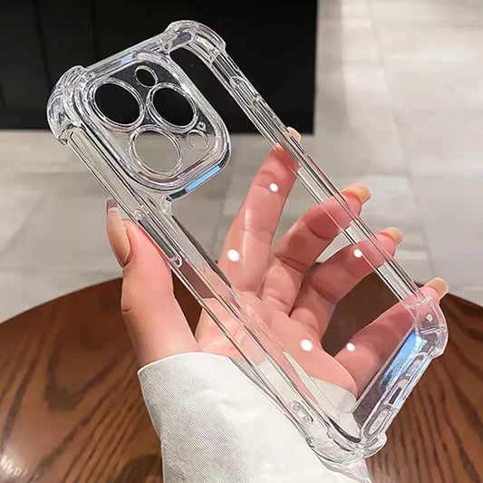 Luxury Shockproof Clear Phone Case For most iPhones.